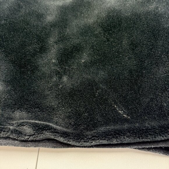 Vintage Nordic Lights Fleece Jacket Reversible Oversized Fuzzy - Picture 5 of 11